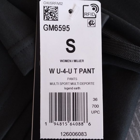 🆕adidas Women's Zoe Saldana Collection Track Pant Women's, Legend Eart, Aut. - Picture 8 of 14